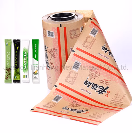 Metallisierte flexible PET-Verpackungsfolie BOPP-laminierende Müsliriegel Kekse Kekse Chips Lebensmittelverpackungsfolienrolle